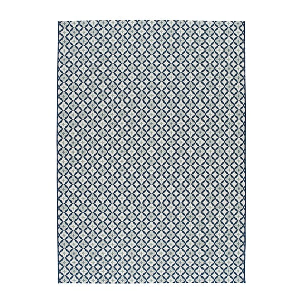 Mėlynai baltas kilimas "Universal Slate", 80 x 150 cm