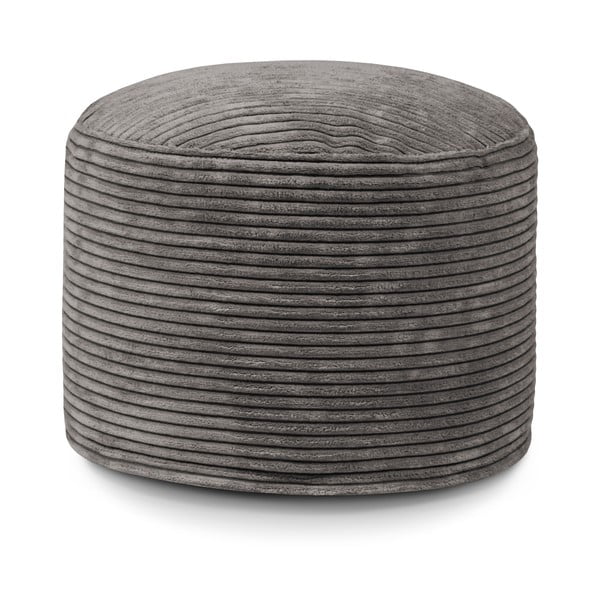 Violetinės spalvos iš kordinio velveto sėdmaišis Mini – SLOWDOWN-image-2