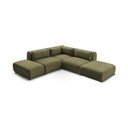 Žalia kampinė sofa (kintama) Jeanne - Bobochic Paris