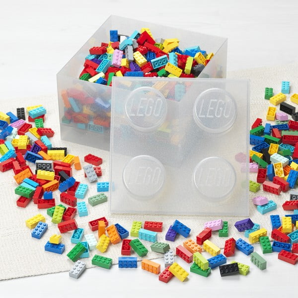 Iš plastiko vaikiška daiktadėžė 25x25x18 cm – LEGO®-image-3