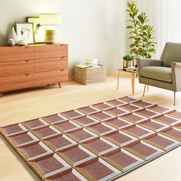 Terakotos spalvos kilimas 80x150 cm Amara – Universal-image-1