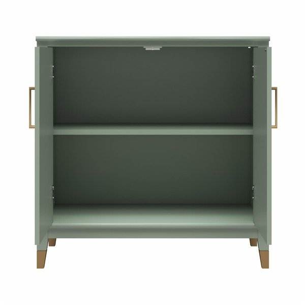 Spintelė žalios spalvos 86x85x41 cm Westerleigh – CosmoLiving by Cosmopolitan-image-3