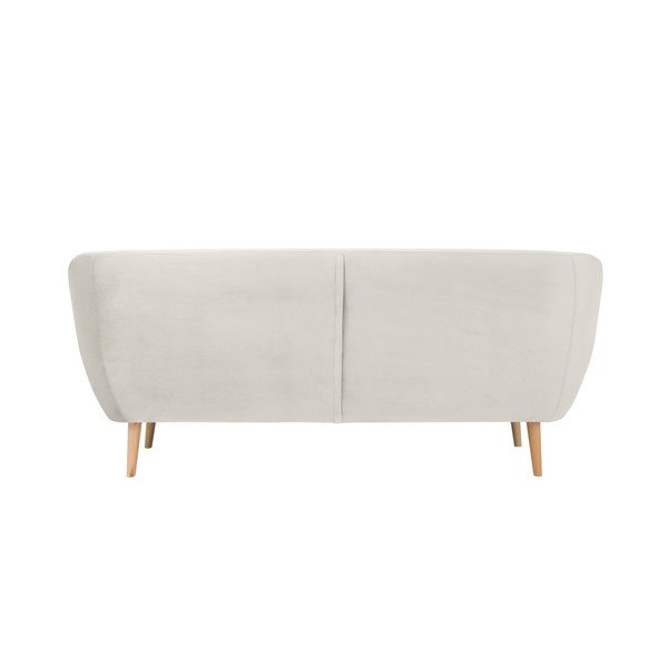 Kreminė trijų vietų sofa Mazzini Sofas Benito-image-3