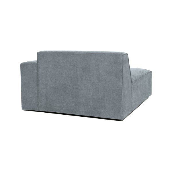 Iš kordinio velveto modulinė sofa pilkos spalvos (su dešiniuoju kampu) Sting – Scandic-image-2