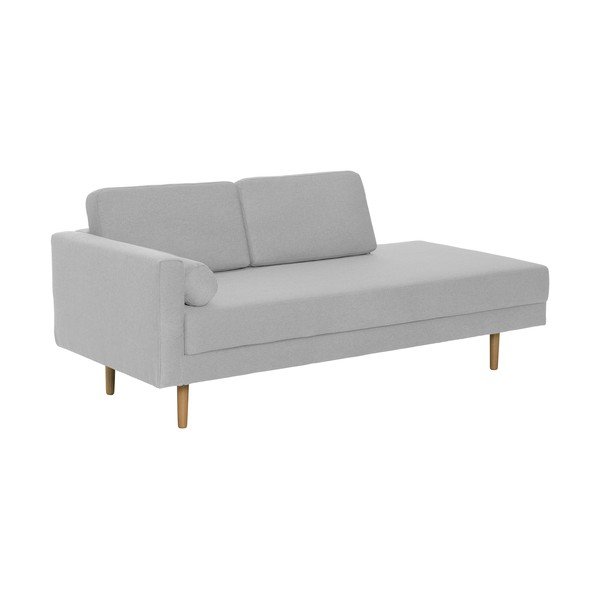 Šviesiai pilka sofa Max Winzer Ivo, kairysis kampas-image-3