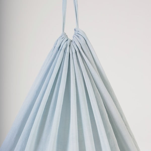 Šviesiai mėlynas medvilninis baldakimas Carelene - Kave Home-image-3