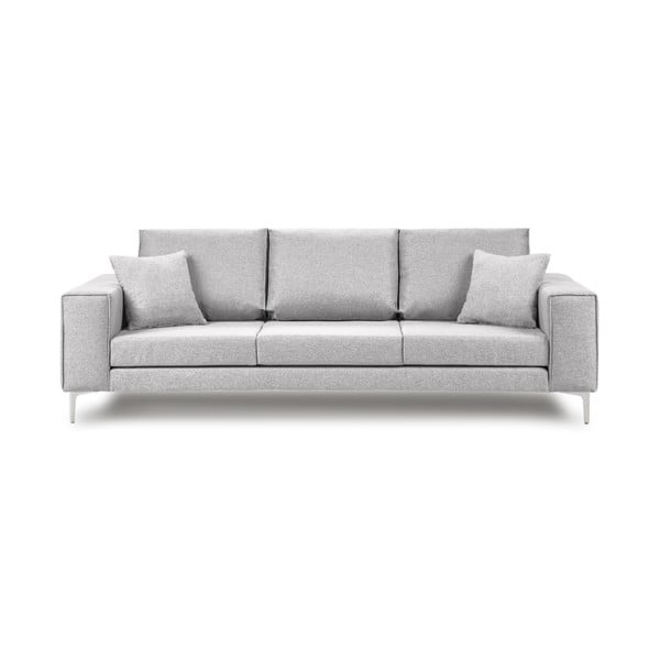 Šviesiai pilka sofa "Cosmopolitan Design Cartagena", 264 cm