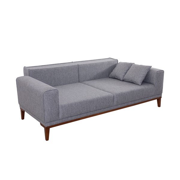 Sulankstoma sofa pilkos spalvos 223 cm Liones – Artie-image-3