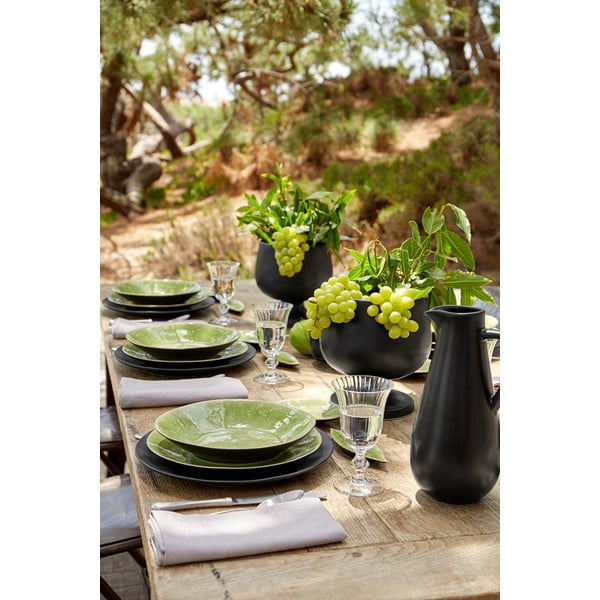 Šviesiai žalios spalvos akmens masės lėkštė Costa Nova Riviera, ⌀ 27 cm-image-2