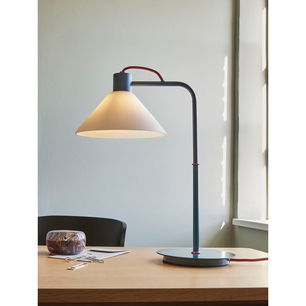 Stalinis šviestuvas smaragdinės spalvos (aukštis 44 cm) su stiklo gaubtu Spot – Hübsch-image-1