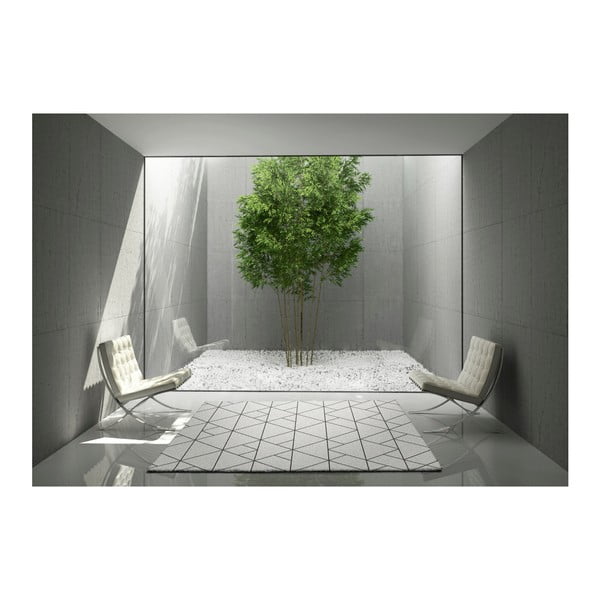 Kreminės ir baltos spalvos kilimas Universal Nilo, 190 x 280 cm-image-1