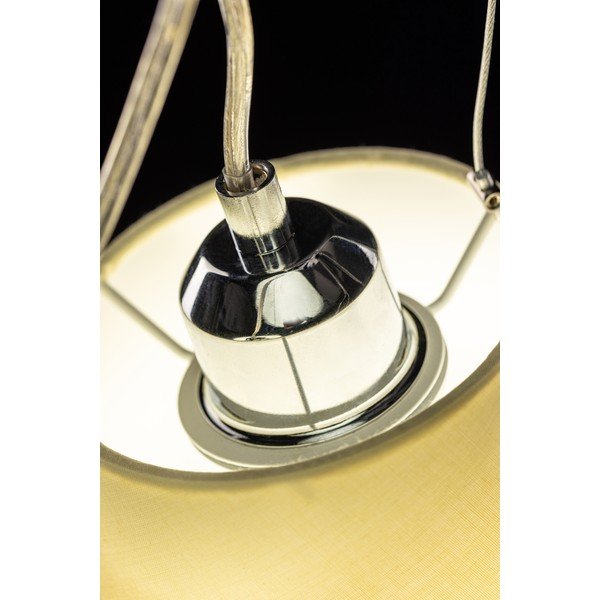 Kabantis šviestuvas kreminės spalvos ø 46 cm Kasel – GTV-image-4