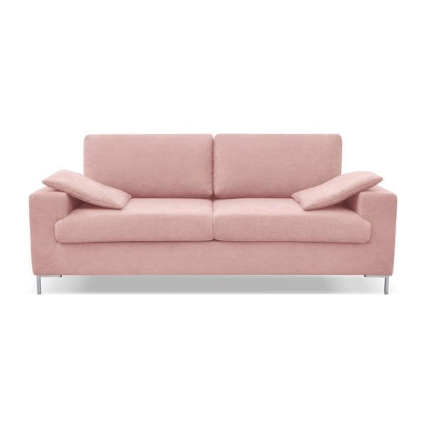 Šviesiai rožinė sofa trims "Cosmopolitan" dizainas Honkongas