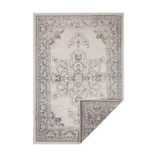 Pilkos ir kreminės spalvos dvipusis lauko kilimas NORTHRUGS Borbon, 80 x 150 cm