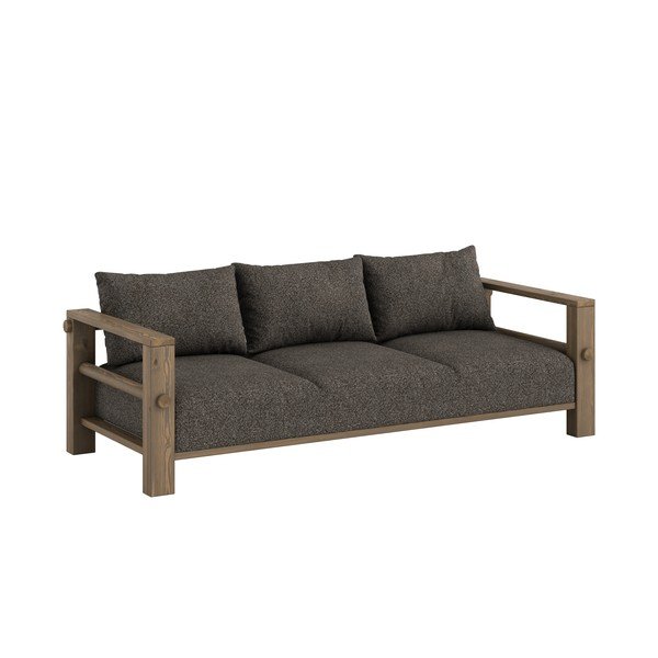 Tamsiai pilkos spalvos sofa 225 cm Bare – Karup