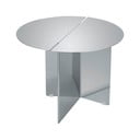 Iš nerūdijančio plieno apvalios formos šoninis stalas ø 50 cm Oru – Blomus