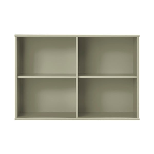 Khaki spalvos pakabinama knygų spinta  89x61x32,5 cm Mistral – Hammel Furniture