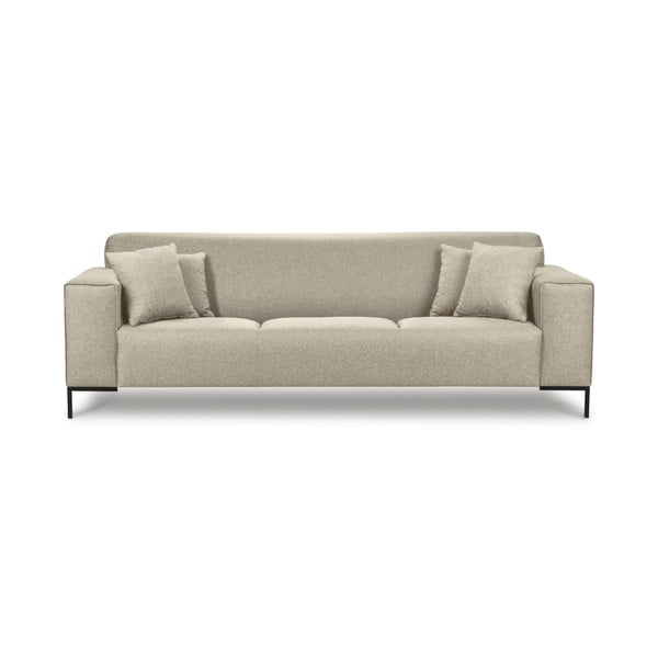Smėlio spalvos sofa Cosmopolitan Design Seville, 264 cm