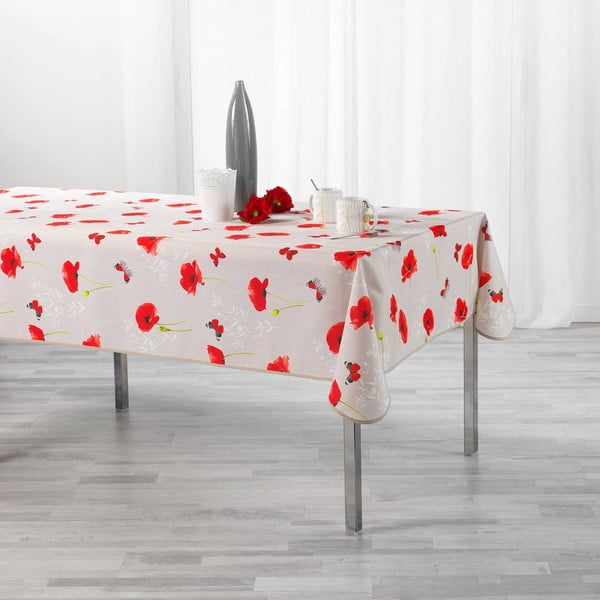 Staltiesė 150x240 cm Sweet poppy – douceur d'intérieur-image-1
