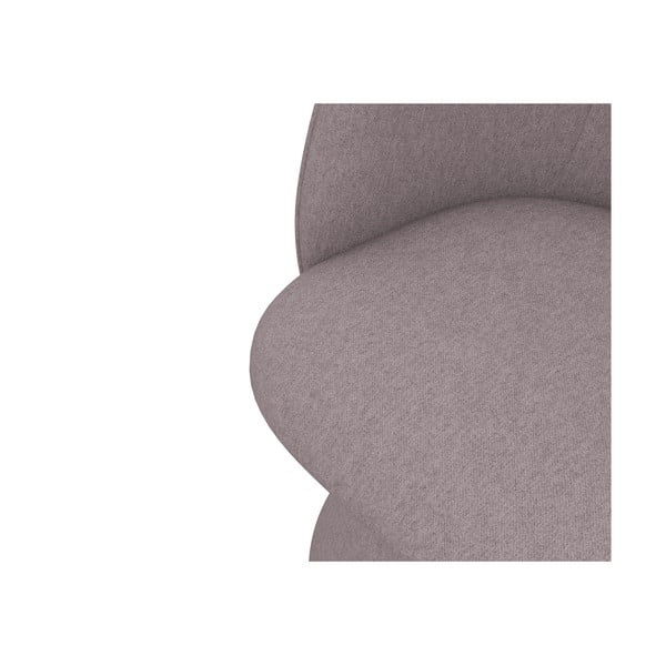 Levandų spalvos iš audinio valgomojo kėdė Maia – Makamii-image-4