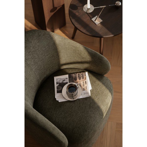 Khaki spalvos pasukamas krėslas Chapeltown – Rowico-image-2