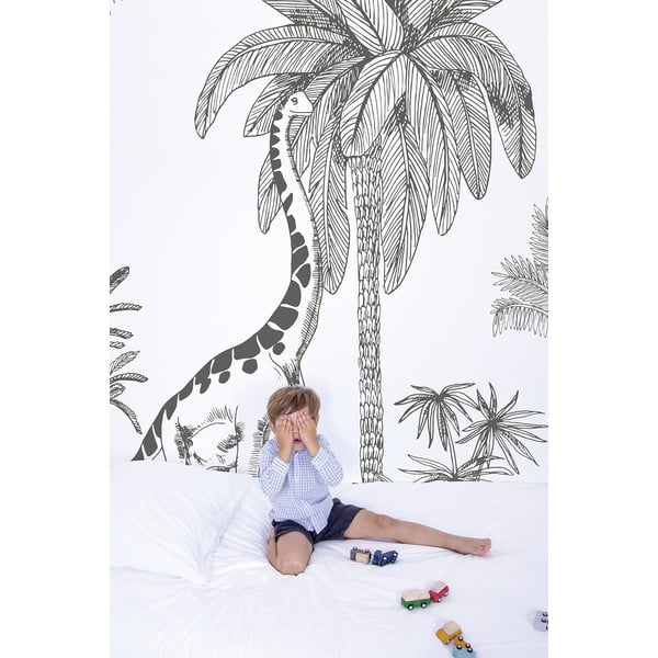 Vaikiški tapetai 400 cm x 248 cm Jurassic Period – Lilipinso-image-1