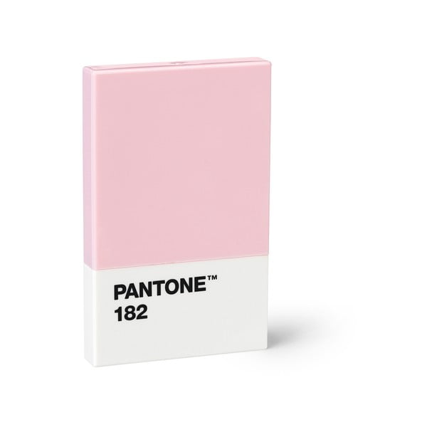 Rožinis vizitinių kortelių dėklas Pantone
