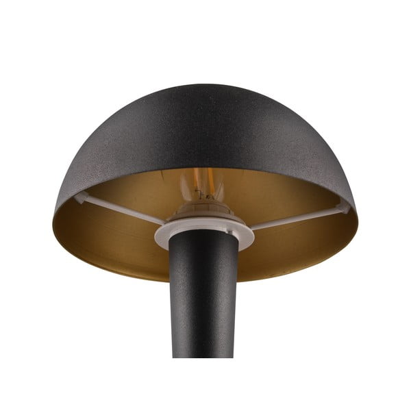 Stalinis šviestuvas matinės juodos spalvos (aukštis 26 cm) Canaria – Reality-image-2