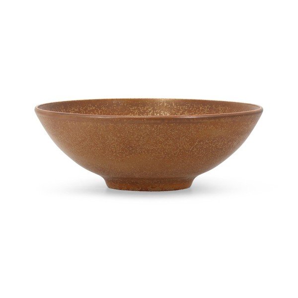Rudos spalvos iš porceliano  dubuo ø 21 cm Ovio – BonBistro