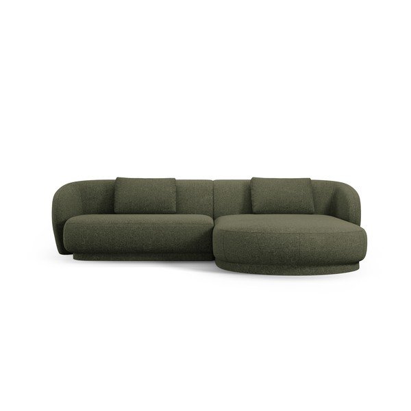 Kampinė sofa žalios spalvos Camden – Cosmopolitan Design