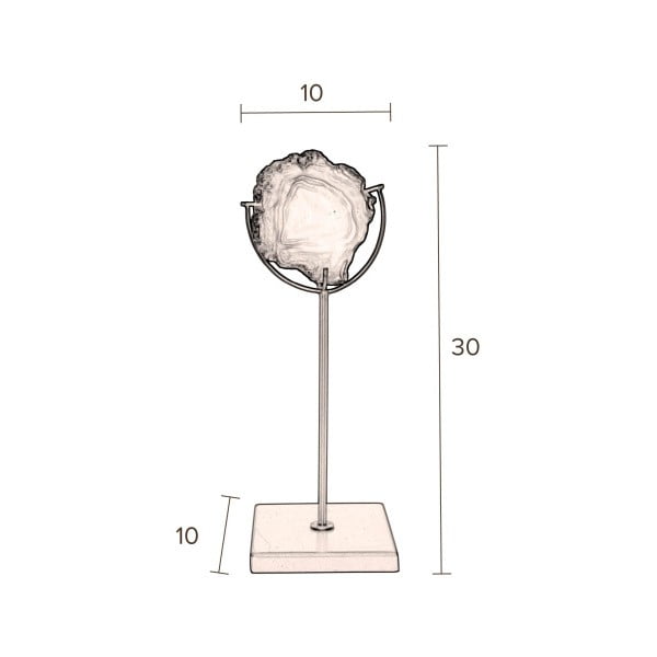 Žvakidė su agatu Dutchbone Nina-image-1
