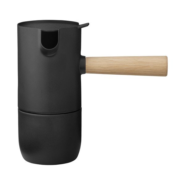 Juodos spalvos iš nerūdijančio plieno kavinukas 250 ml Collar – Stelton