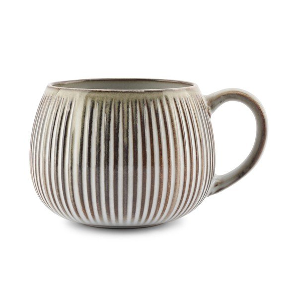 Rudos spalvos/smėlio spalvos iš molio puodelis 400 ml Arto – S|P Collection