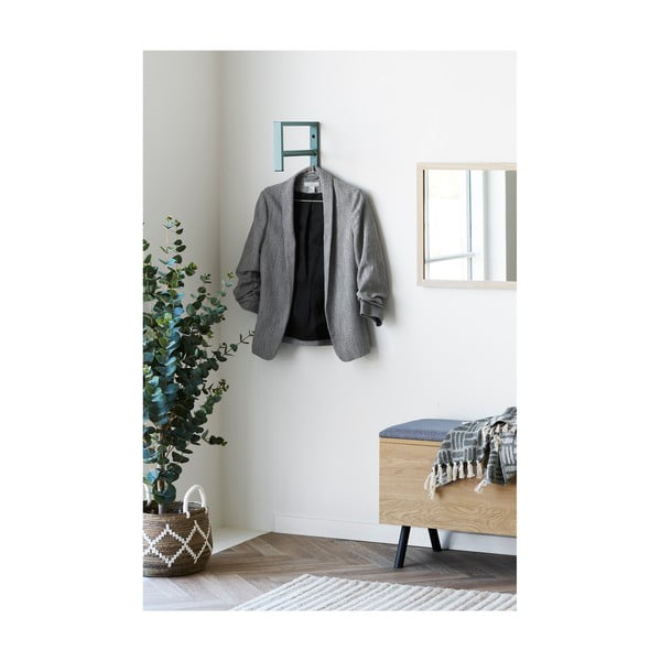 Mėtų spalvos iš metalo sieninė lentyna 3 cm Trento – House Nordic-image-1