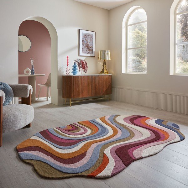 Rankų darbo iš vilnos kilimas 140x200 cm Envy Wool – Flair Rugs-image-1
