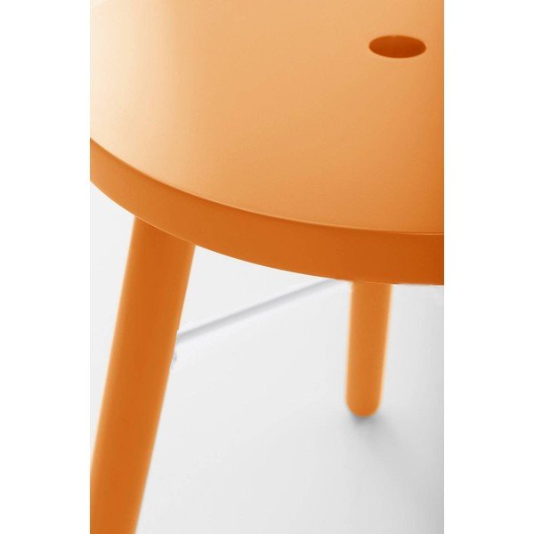 Oranžinės spalvos taburetė Kinna – Jotex-image-2