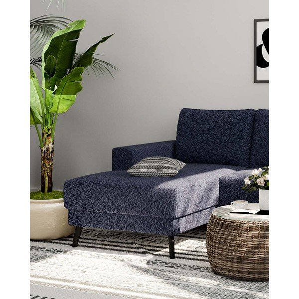Kampinė sofa tamsiai mėlynos spalvos (su kairiuoju kampu) Fynn – Ghado-image-1