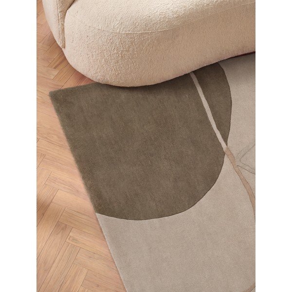 Pilkai rožinės spalvos iš vilnos kilimas 160x230 cm Arteo – Villeroy&Boch-image-3