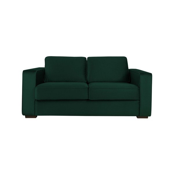 Tamsiai žalios spalvos dvivietė sofa Cosmopolitan Design Denver-image-1