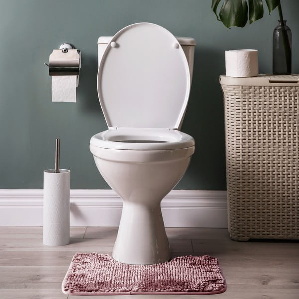 2 violetinių vonios kilimėlių rinkinys AmeliaHome Bati-image-2