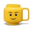 Geltonas keraminis kūdikio puodelis 530 ml Head - LEGO®