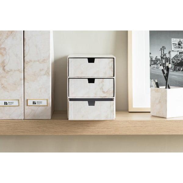 Iš kartono biuro organizatorius į stalčių Ingrid Paper Laminate – Bigso-image-1
