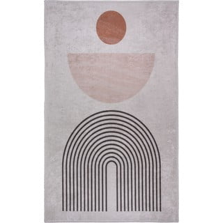 Skalbiamas kilimas kreminės spalvos 120x160 cm – Vitaus
