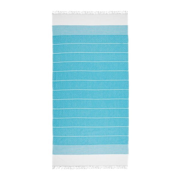 Hamamo vonios rankšluostis "Loincloth Line Turquoise", 80x170 cm