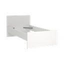 Viengulė lova baltos spalvos 90x190 cm Naia – Tvilum