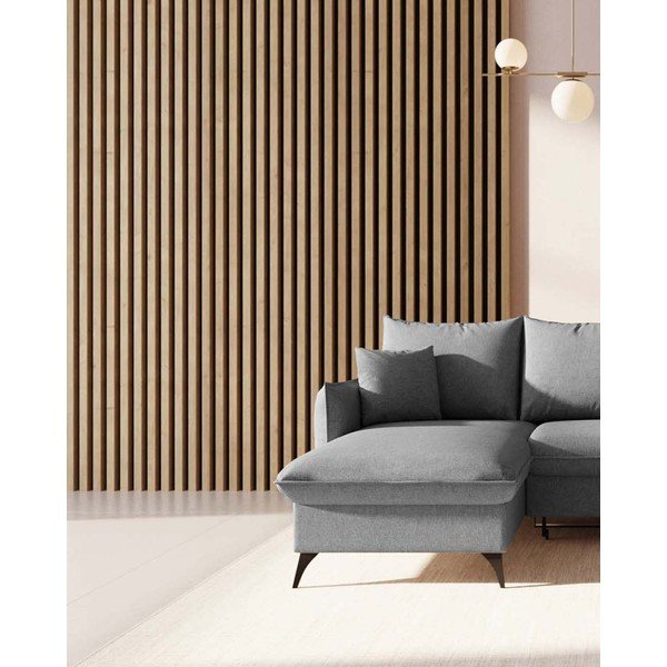 Sulankstoma kampinė sofa tamsiai pilkos spalvos (su kairiuoju kampu) Lilio – MESONICA-image-4