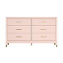 Rožinė komoda CosmoLiving by Cosmopolitan Westerleigh, 144 x 85 cm