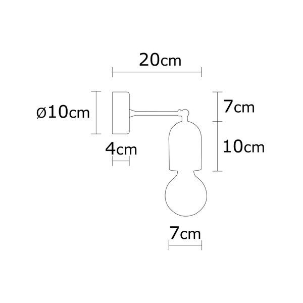 Sieninė lempa natūralios spalvos Datca – Opviq lights-image-3