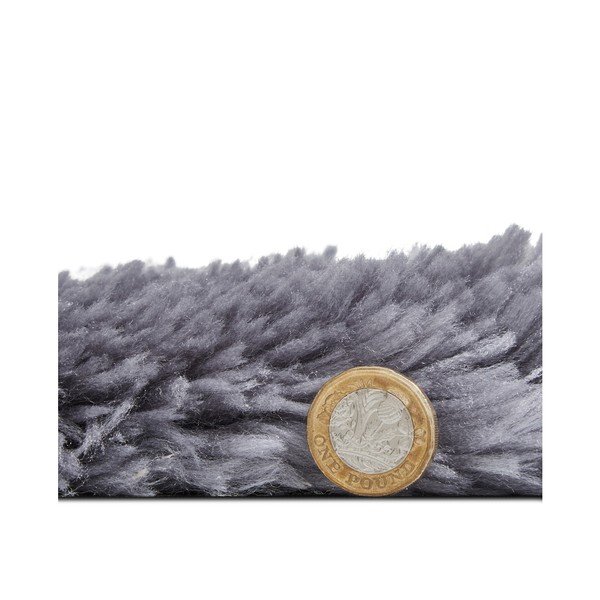 Pilkos ir kreminės spalvos rankomis siūtas kilimas Think Rugs Morocco Grey & Cream, 150 x 230 cm-image-2