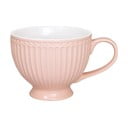Rožinis porcelianinis puodelis Green Gate Alice, 400 ml